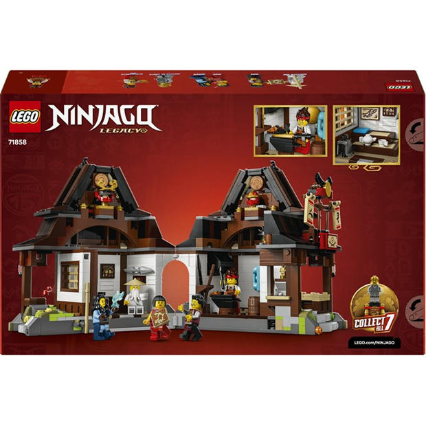 Four Weapons - LEGO - NINJAGO Four Weapons Blacksmith 15th Anniversary 71858