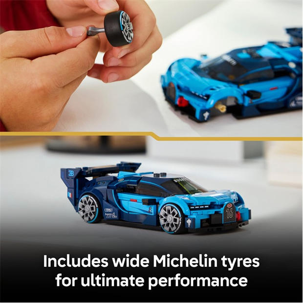TBC - LEGO - Speed Champions Bugatti Vision Gran Turismo Hyper Sports Car 77253