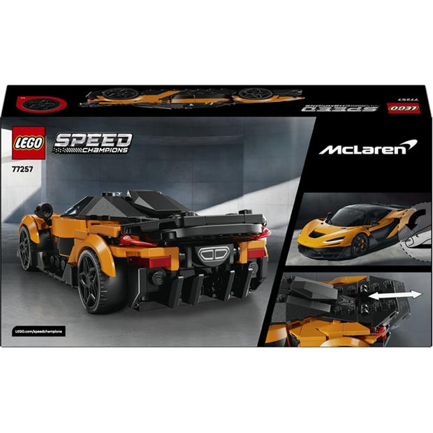 TBC - LEGO - Speed Champions McLaren W1 Toy Car Model Kit 77257