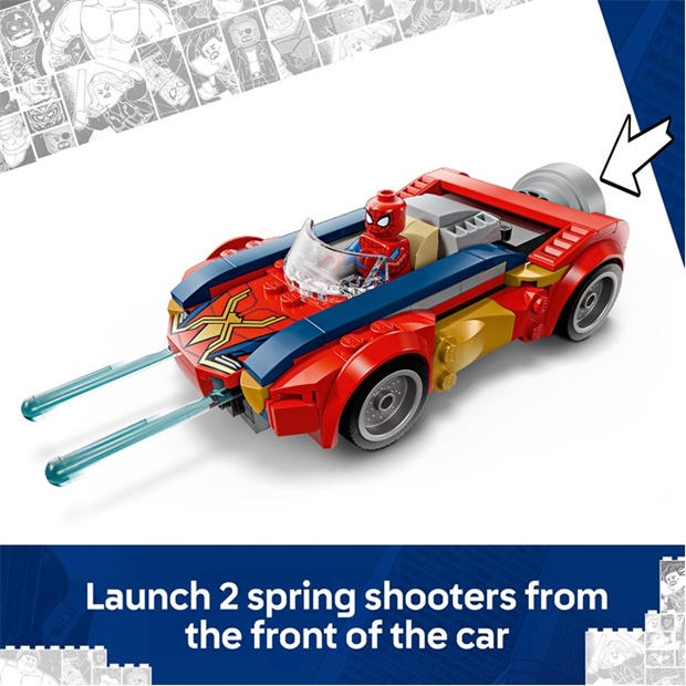 TBC - LEGO - Marvel Spider-Man Car vs. Venomized Wolverine 76336