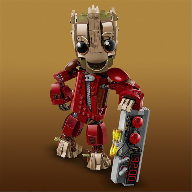 TBC - LEGO - Marvel Ravager Jumpsuit Groot Building Toy 76341