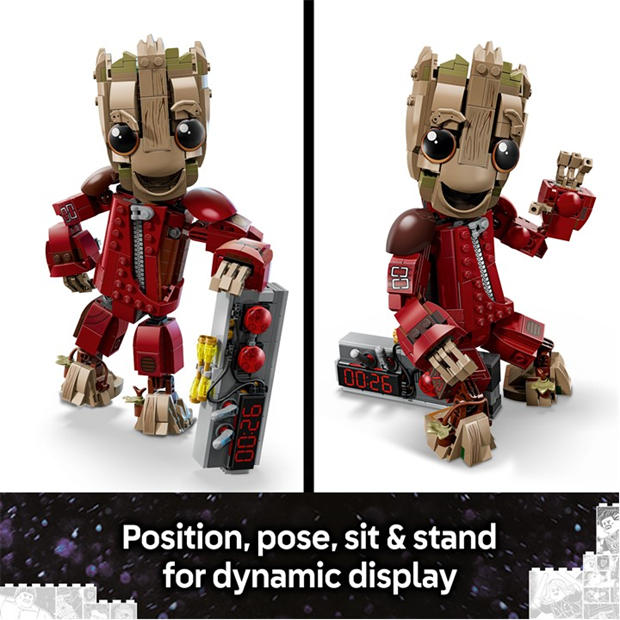 TBC - LEGO - Marvel Ravager Jumpsuit Groot Building Toy 76341