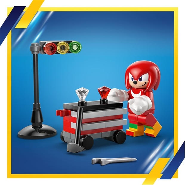 TBC - LEGO - Sonic the Hedgehog Silver’s Car vs. Knuckles’ Monster Truck 77118