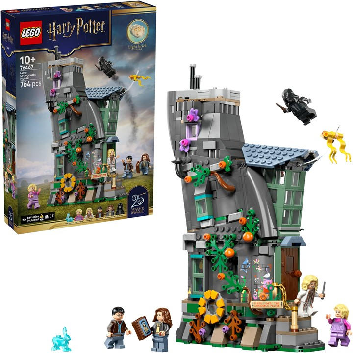 Lego Harry Potter Luna Lovegood’s House Toy For Kids 76467, Sports Direct - Image 9