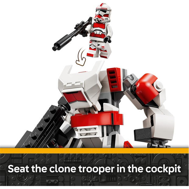 TBC - LEGO - Star Wars Clone Shock Trooper Mech Building Toy 75448