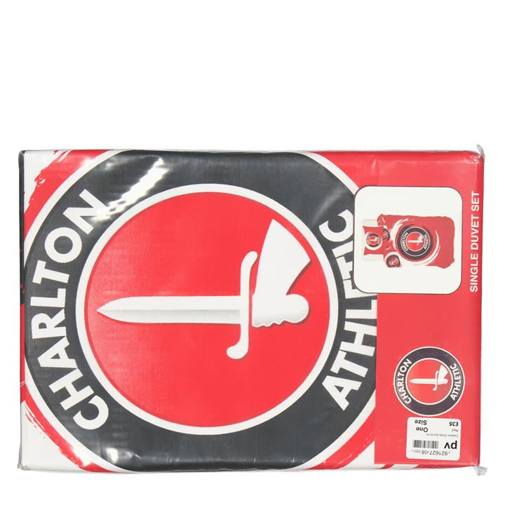Castore  Red Football Bedding Duvet, Sports Direct