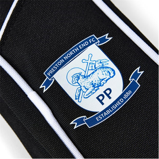 Black/White - Castore - Football Pencil Case