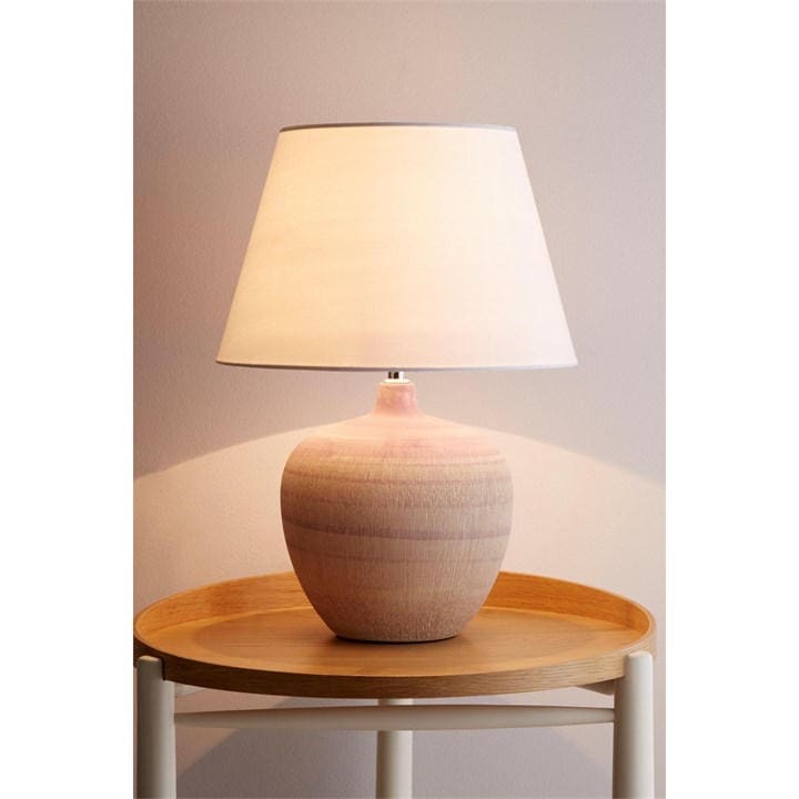 K Living  Purple Tenby Ceramic Table Lamp, Sports Direct