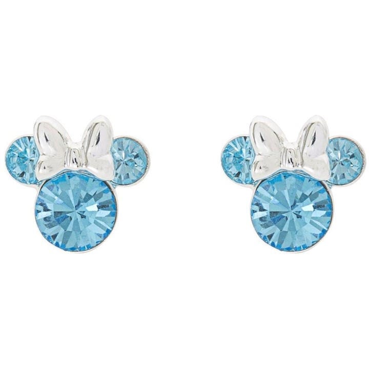 Photos - Earrings Minnie Mouse Disney MinMse SS March Bs - Silver 887746810502