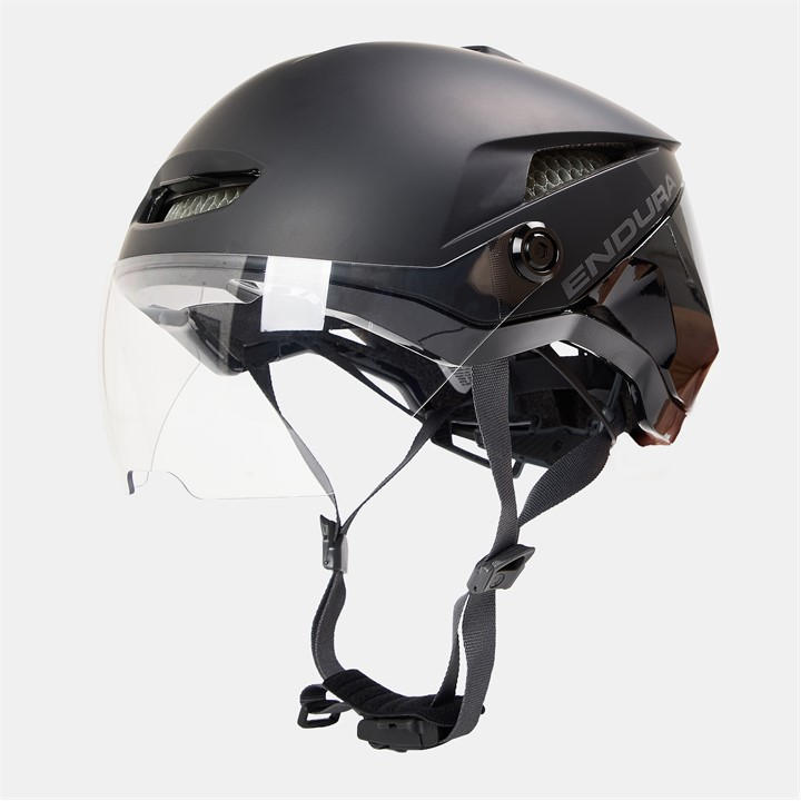 Endura  Black Speedpedelec Visor Helmet in Size XL Boys, Sports Direct