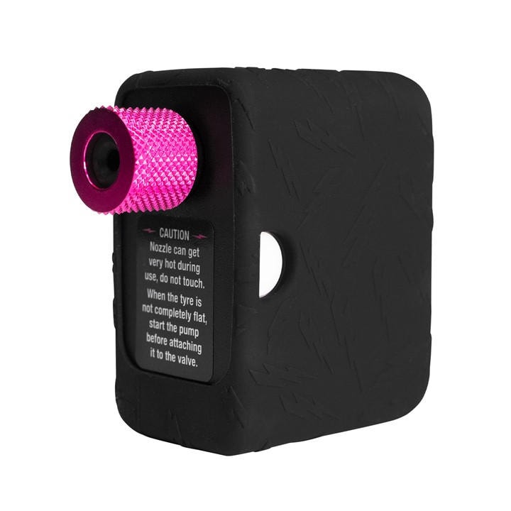 Muc-Off  Black Airmach Electric Mini Inflator, Sports Direct