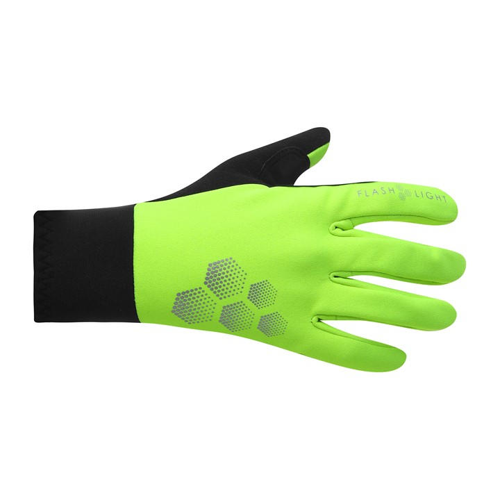 Dhb  Yellow Windproof Cycling Gloves in Size XS, Sports Direct