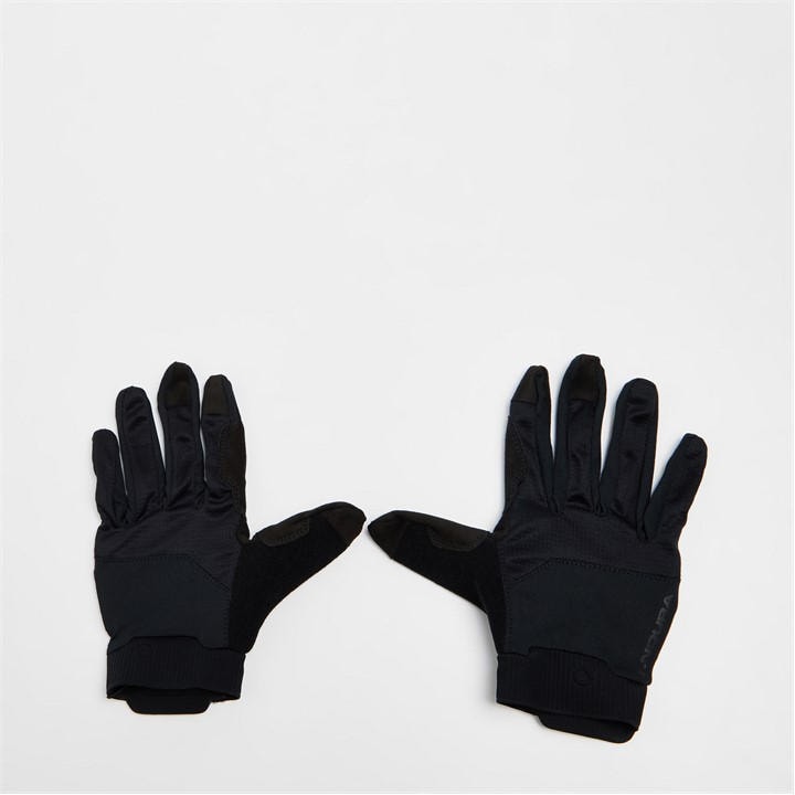 Endura Men' Black Loop Full Finger Gloves in Size S, Sports Direct