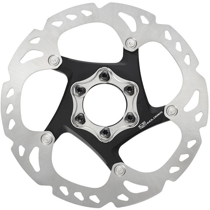 Shimano  Silver Rt86 Xt Ice-Tec 160Mm 6-Bolt Disc Rotor, Sports Direct