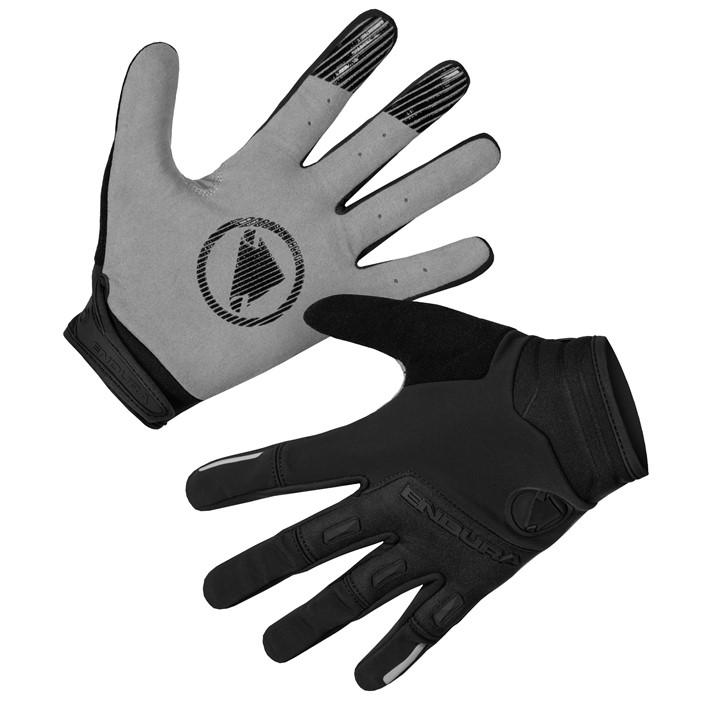 Endura  Black Singletrack Windproof Glove in Size S, Sports Direct