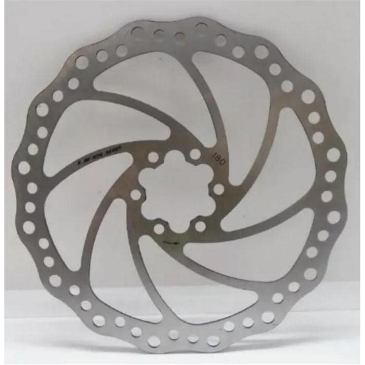 Lifeline  Silver 180Mm Disc Brake Rotor, Sports Direct