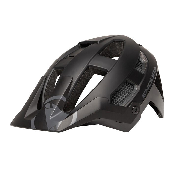 Endura  Black Singletrack Mtb Helmet in Size XL Boys, Sports Direct