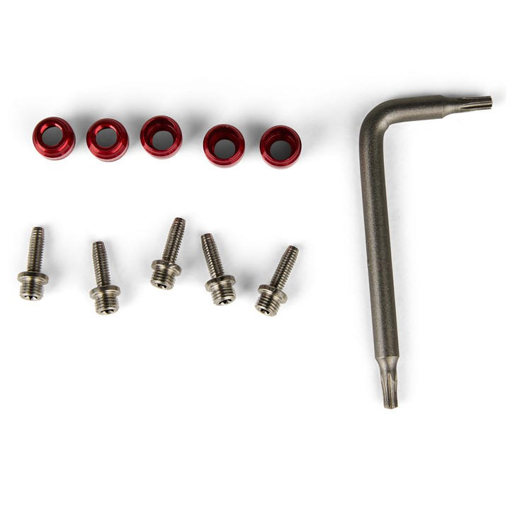 GENUINE SRAM Hose Fitting Kit. 5 Pack. Red Olive & Inserts. Stealth a majig. - Image 6