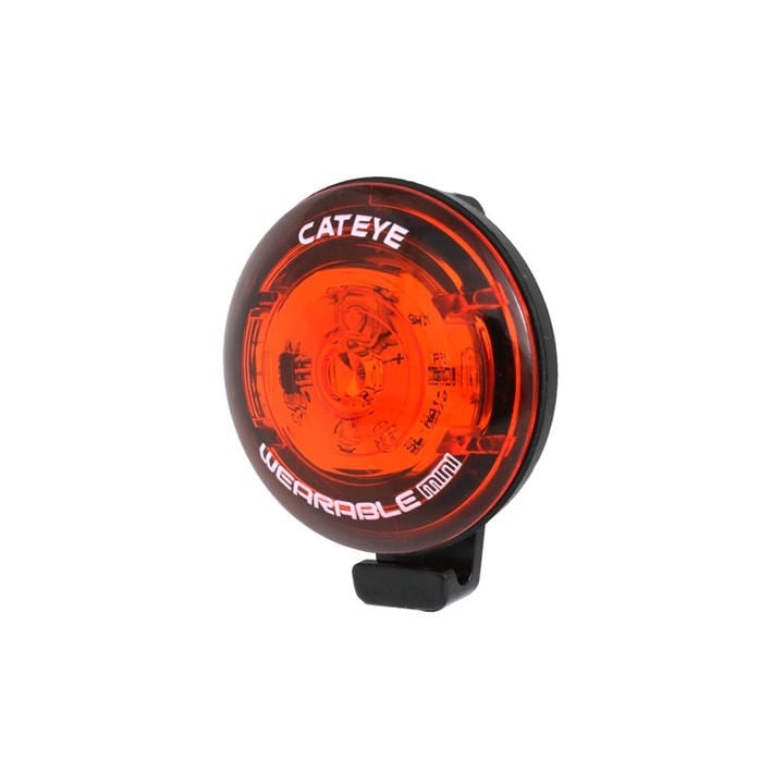Cateye  Black Wearable Mini Rear Cycle Light, Sports Direct