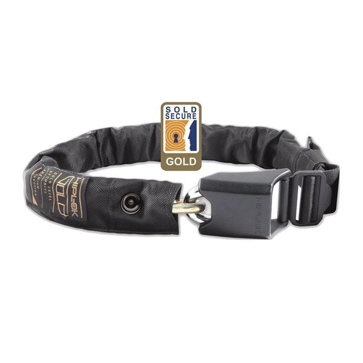 Hiplok  Black Gold Wearable Chain Lock, Sports Direct