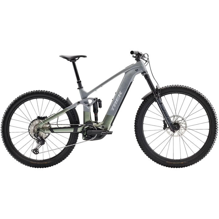 Trek  Grey Rail+ 9.7 Gen 5 2025 Electric Mountain Bike in Size M, Sports Direct