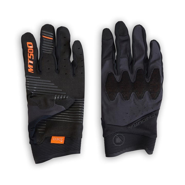 Endura  Black Mt500 D30 Cycling Gloves in Size XL, Sports Direct