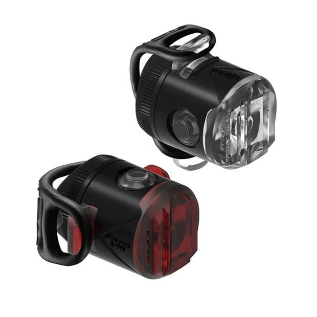 Črna - Lezyne - Lezyne KTV Drive Front & Femto USB Drive Rear Light Set