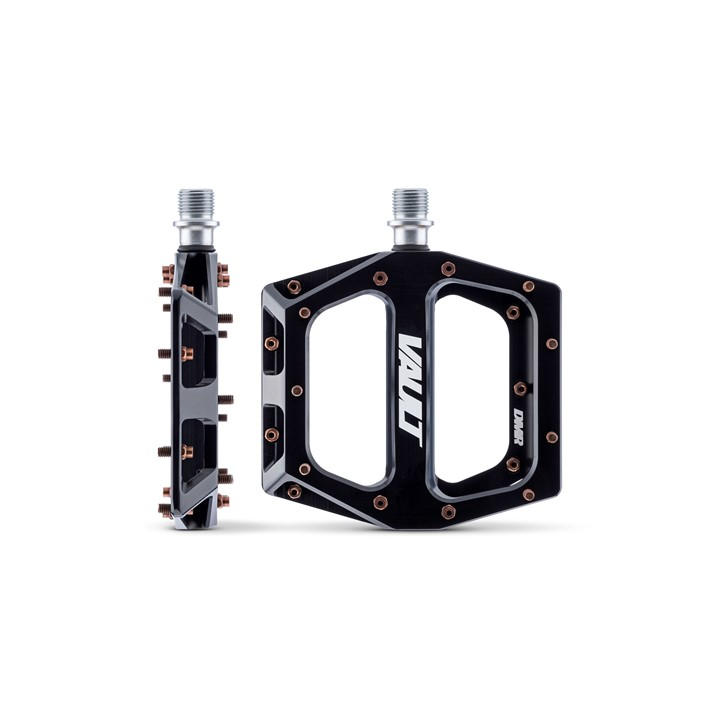 Dmr  Black Vault Flat Pedal With Copper Pins, Sports Direct