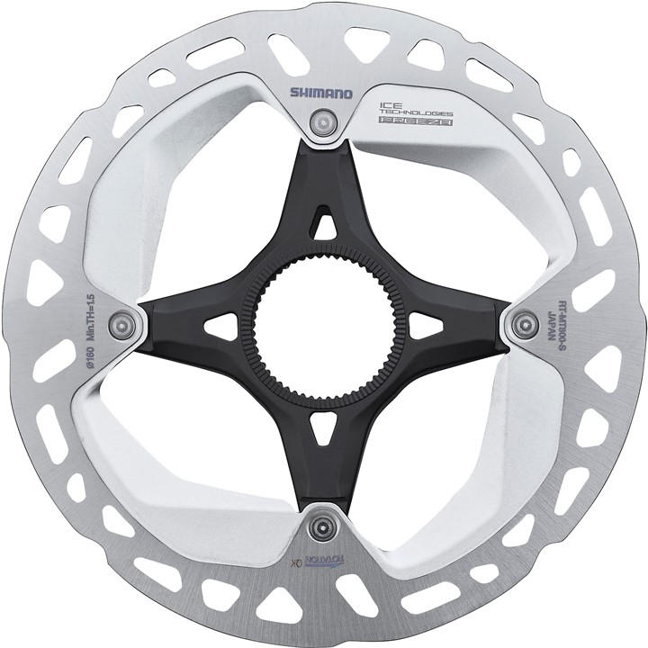 Shimano  Grey Ultegra Rt-Mt800s Disc Rotor With Internal Lockring, Ice Tech Freeza, 140 Mm, Sports Direct