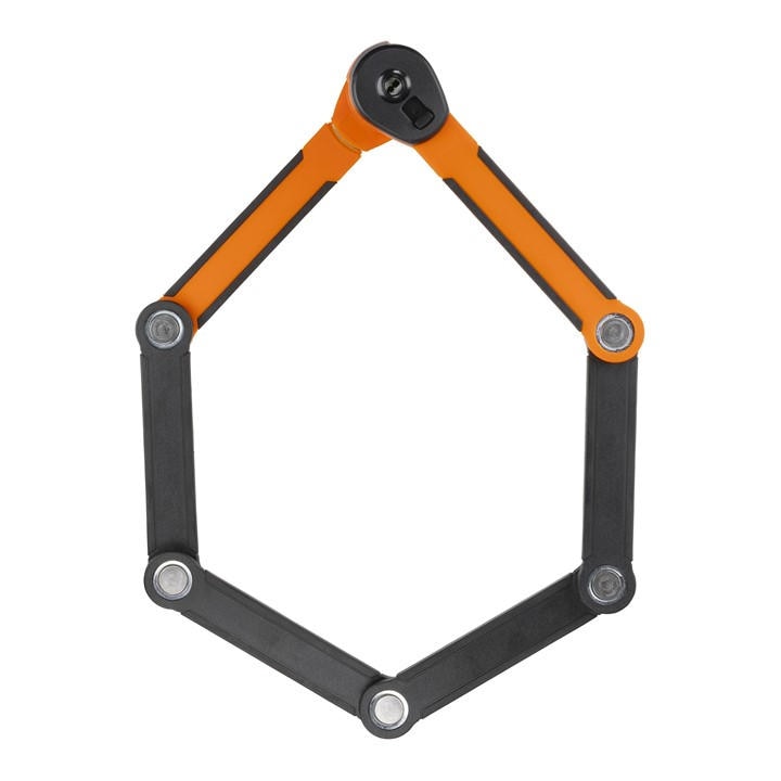 Kryptonite  Black Evolution 790 Folding Lock 90Cm Sold Secure Gold, Sports Direct