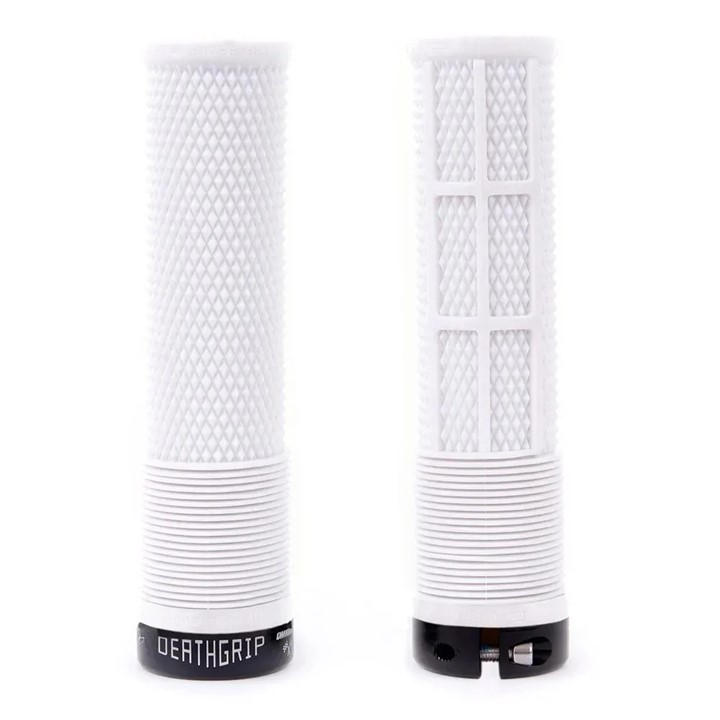 Dmr White Deathgrip 2 Thick Flangeless Lock-On Mtb Grip, Sports Direct