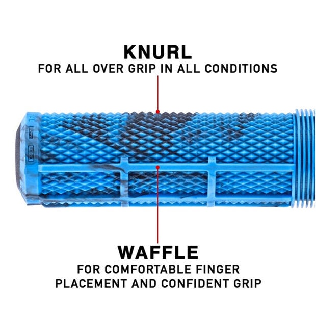 Blue Marble - DMR - DeathGrip 2 THICK Flangeless Lock-On MTB Grip
