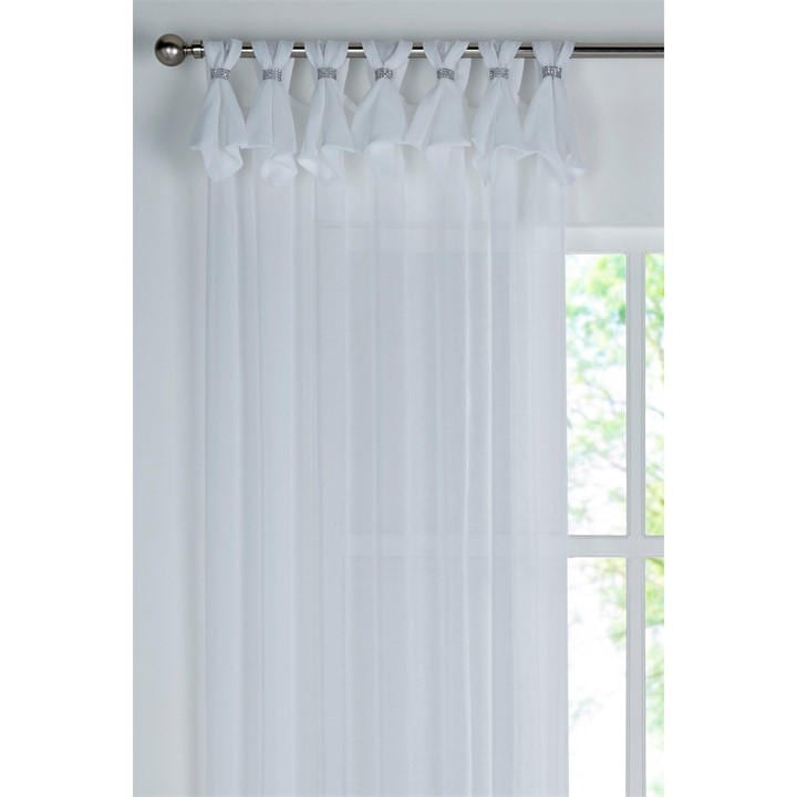 palace    Tiara Voile Single Curtai, Football by Alan Symonds, Sports Direct
