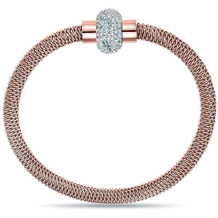 Be You Women's Pink Sterling Silver Hypoallergenic Metal Bracelet, Sports Direct