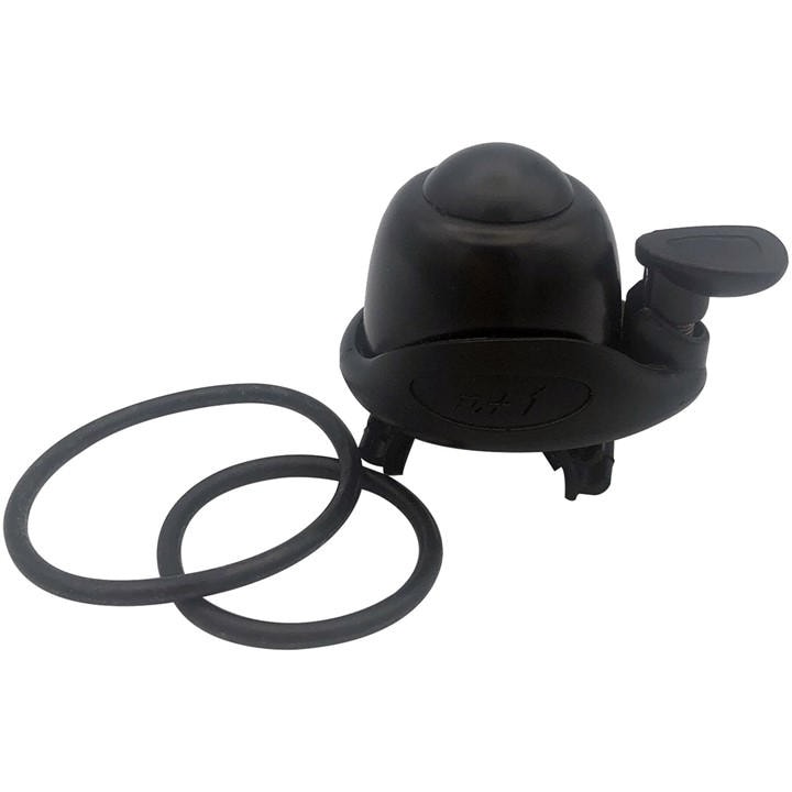 M Part  Black Bike Bell With Strap, Sports Direct