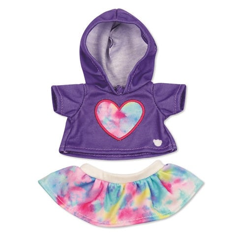 Casdon - Toy Build-a-Bear Workshop Clothing Packs - Purple Heart