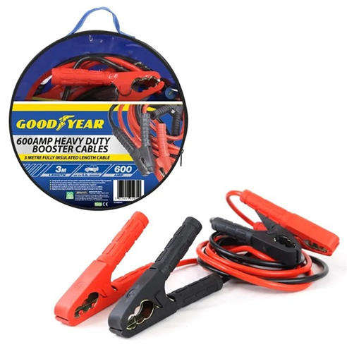 Goodyear - Goodyear 3M 600Amp Booster Cables