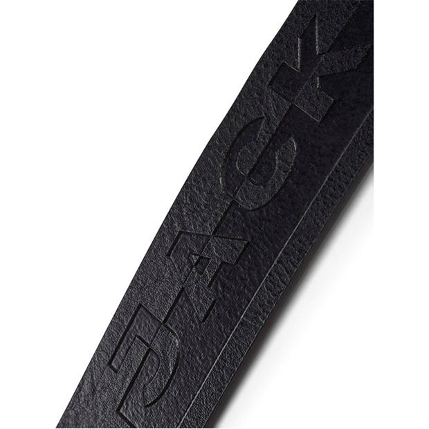 Black - Jack and Jones - Men's Harry Faux Leather Belt