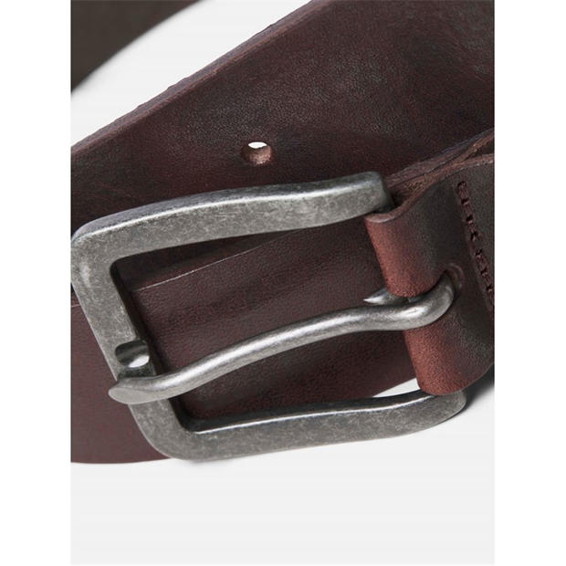 Black Coffee - Jack and Jones - Men's Victor Leather Belt