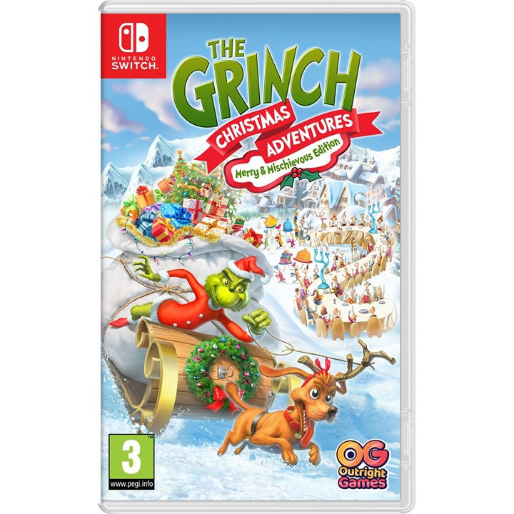 Bandai Namco Entertainment  None Bandai The Grinch Christmas Adventures: Merry & Mischievous Edition, Sports Direct