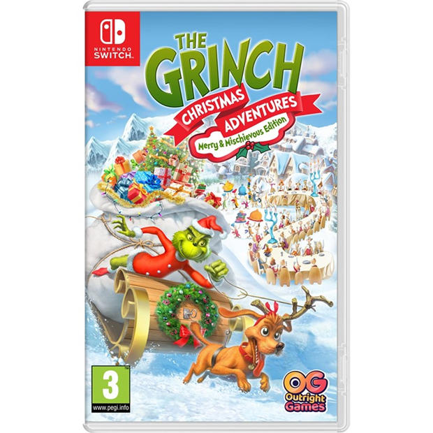 Nintendo Switch - Bandai Namco Entertainment - BANDAI The Grinch Christmas Adventures: Merry & Mischievous Edition