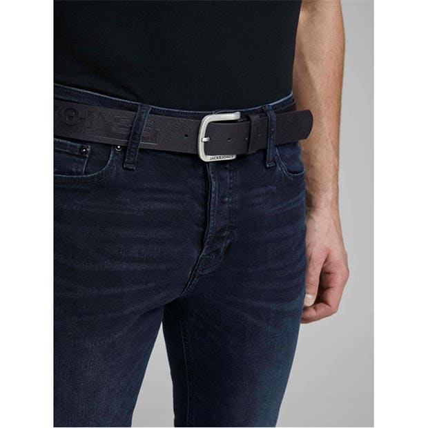 Black - Jack and Jones - Jack + Harry Belt Sn63