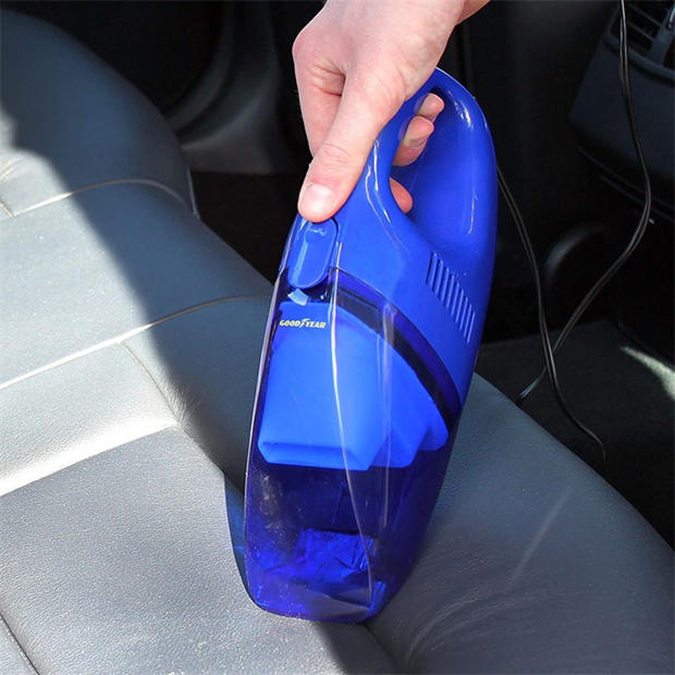 Kék - Goodyear - Car vacuum cleaner