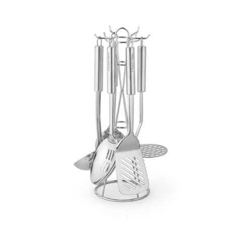 Russell Hobbs - Six Piece Stainless Steel Mirror Polished Utensil Set