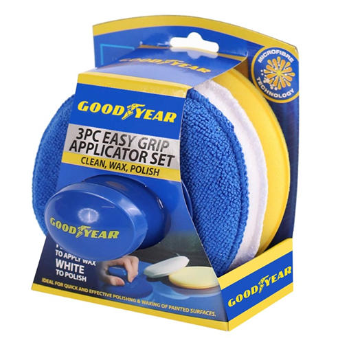 Goodyear - Goodyear  3 Piece Easy Grip Applicator set