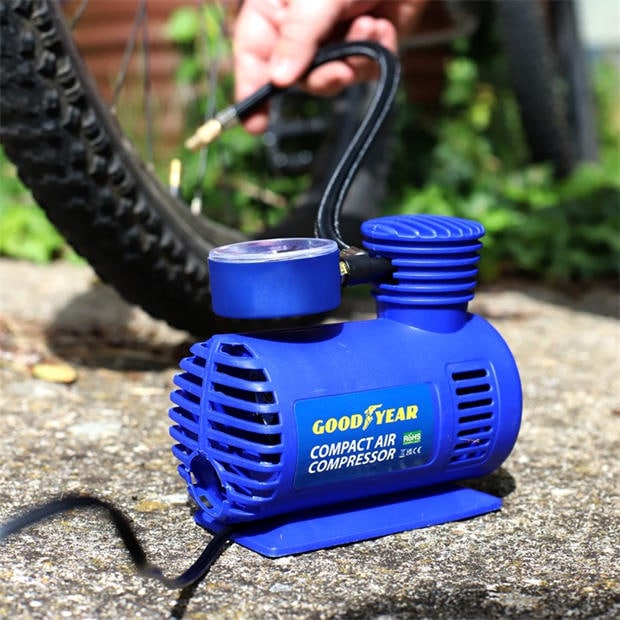 Kék - Goodyear - Compact Air Compressor