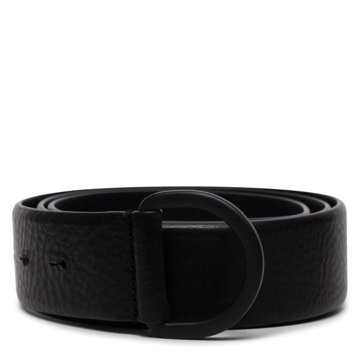 Diesel Men's Black B-Bly Leather Belt in Size 80, Sports Direct