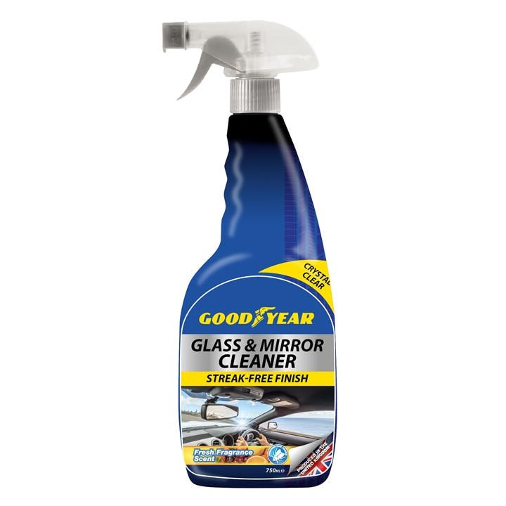 Goodyear  Blue 750Ml Glass & Mirror Trigger Cleaning Spray, Sports Direct