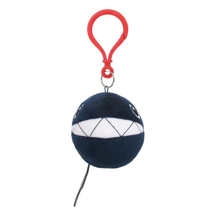 Super Mario Chain Chomp Plush Keychain, Sports Direct