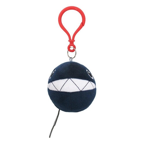 Super Mario - Chain Chomp Plush Keychain